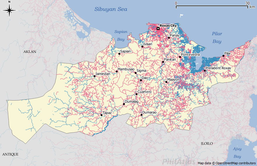 Capiz In Philippine Map Capiz Profile – Philatlas